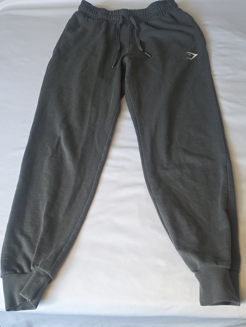 Gymshark Black Women's Joggers with Drawstring Waist